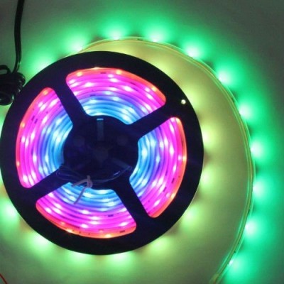 SMD3528 DC12V/24V waterproof led strip light with RGB color