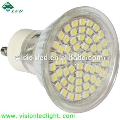 2014 GU10 MR16 housing decorative SMD led spot light 3528 60pcs 3.6W HOT SELLING